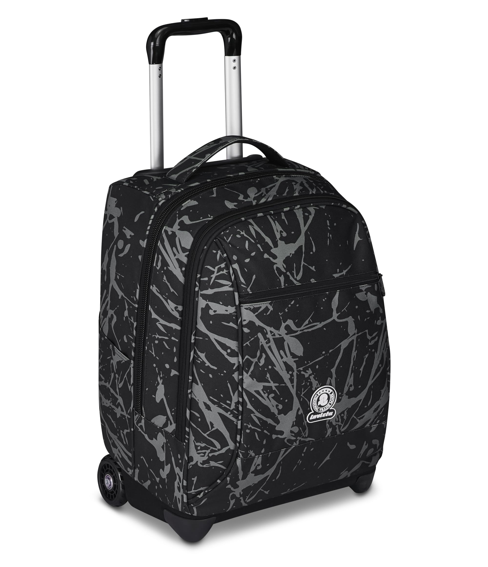 invicta-new-benin-fantasy-grigio-trolley-scuola-2-in-1-zaino-36-lt image 1