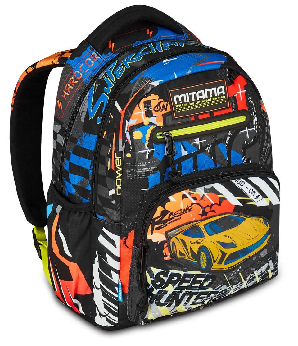 mitama-zaino-new-plus-mitadrift-blu-30-l-scuola-elementare-ergonomico image 1
