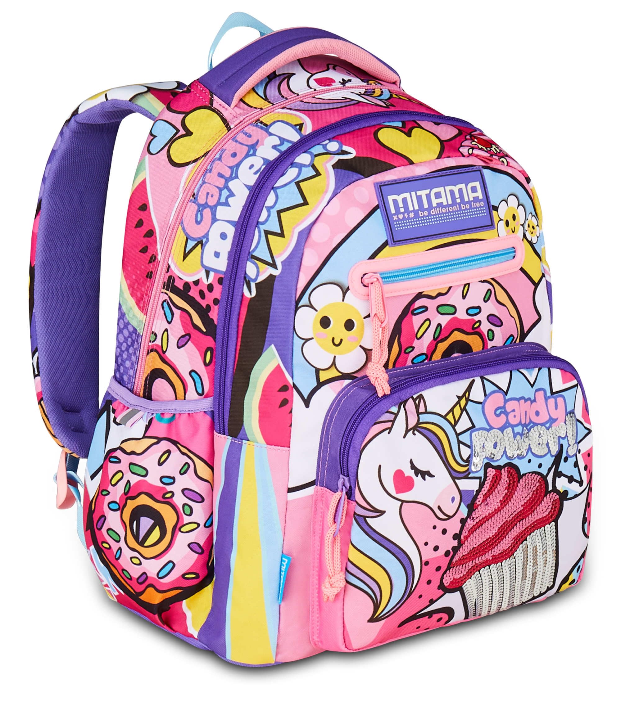 mitama-zaino-new-plus-daisypop-rosa-30-l-scuola-elementare image 1