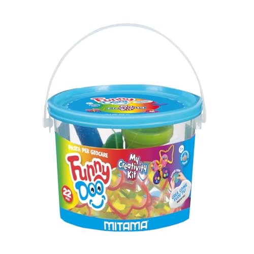 mitama-my-creativity-kit-funny-doo-barattolo-pasta-modellare-22-pezzi image 5