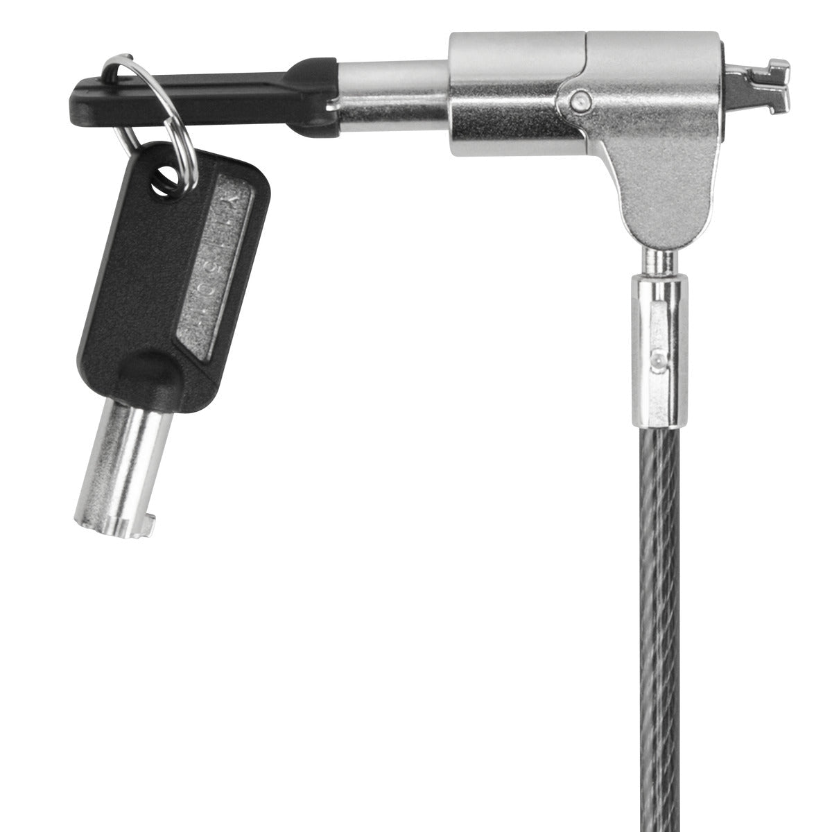 targus-defcon-compact-keyed-cable-lock-lucchetto-con-chiave-per-notebook-silver image 3