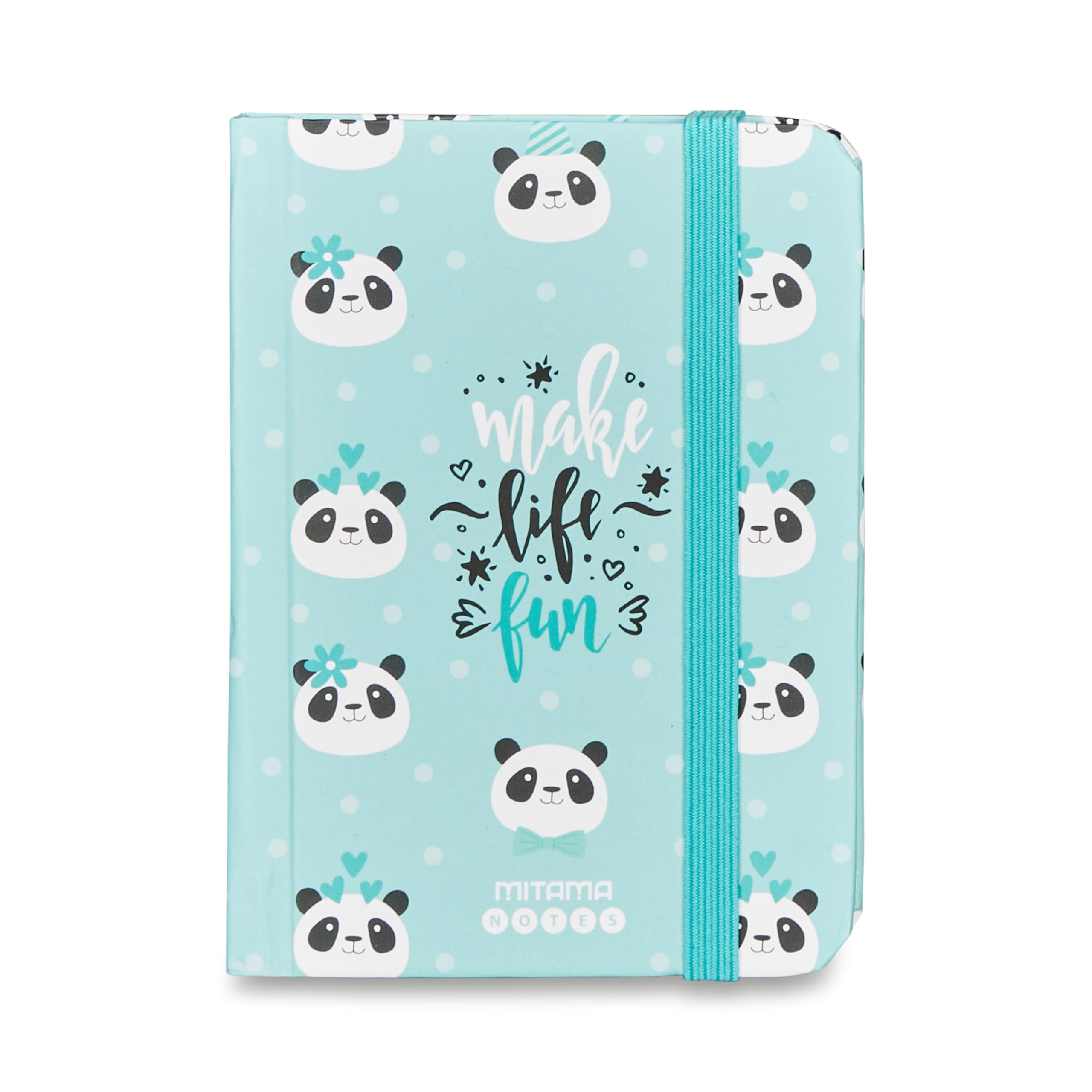 mitama-taccuino-grafica-panda-azzurro-taccuino-notes-copertina-rigida-8-x-11-cm image 2