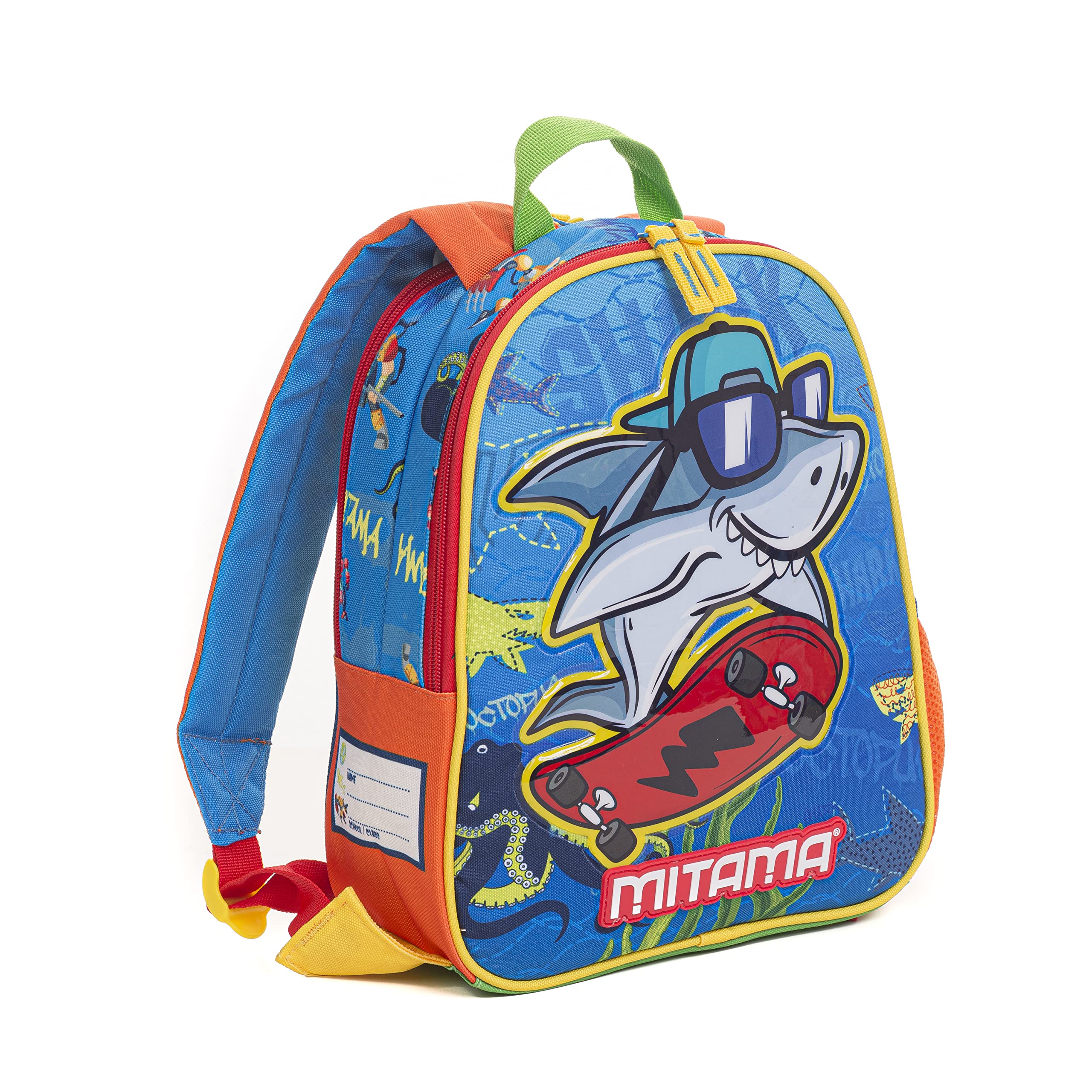 mitama-spinny-robot-shark-zaino-double-face-impermeabile-8-2-l-per-asilo image 4