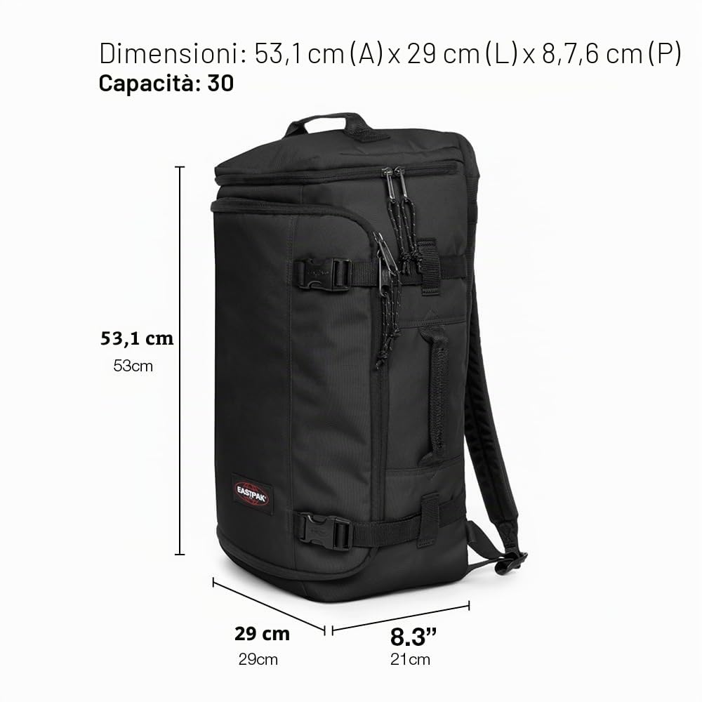 eastpak-carry-pack-borsone-zaino-25l-con-scomparto-pc-17 image 6