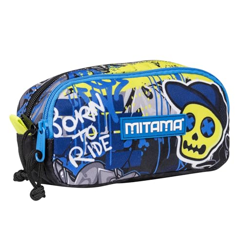mitama-school-skate-astuccio-2-zip-da-riempire-blu image 2