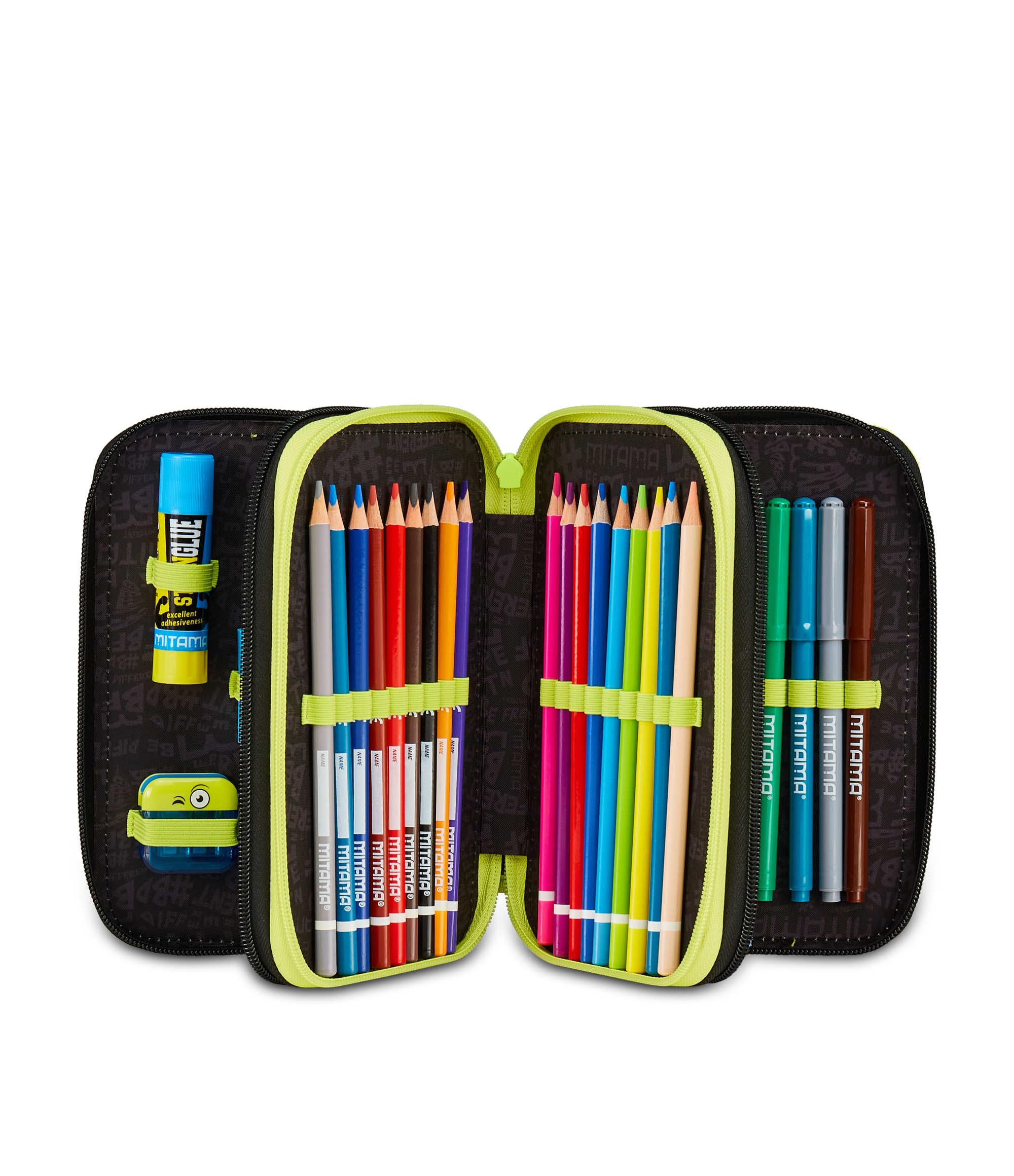 mitama-astuccio-scuola-3-scomparti-triplo-urbansmile-47-pz-completo image 2