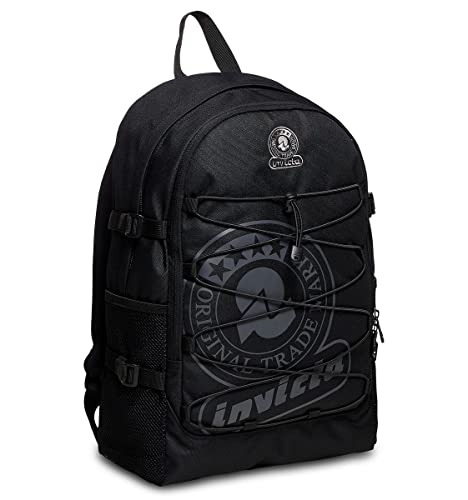 invicta-active-zaino-scuola-nero-monoscomparto-26-lt-con-porta-pc image 8