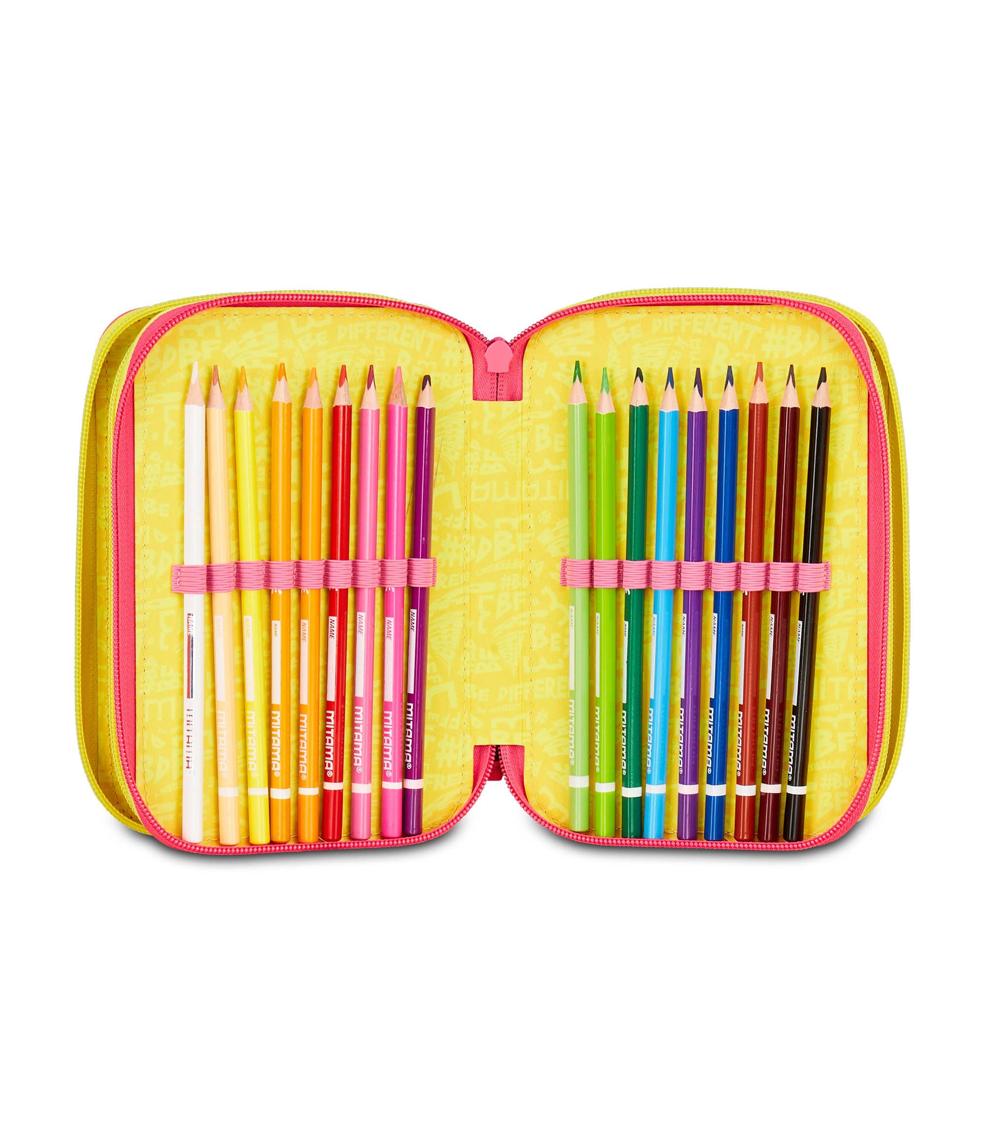 mitama-triplo-catrock-astuccio-scuola-3-scomparti-da-47-pz-completo image 6