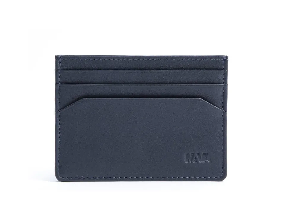 nava-design-smooth-porta-carte-in-pelle-blu-7x10-cm-per-4-carte image 1