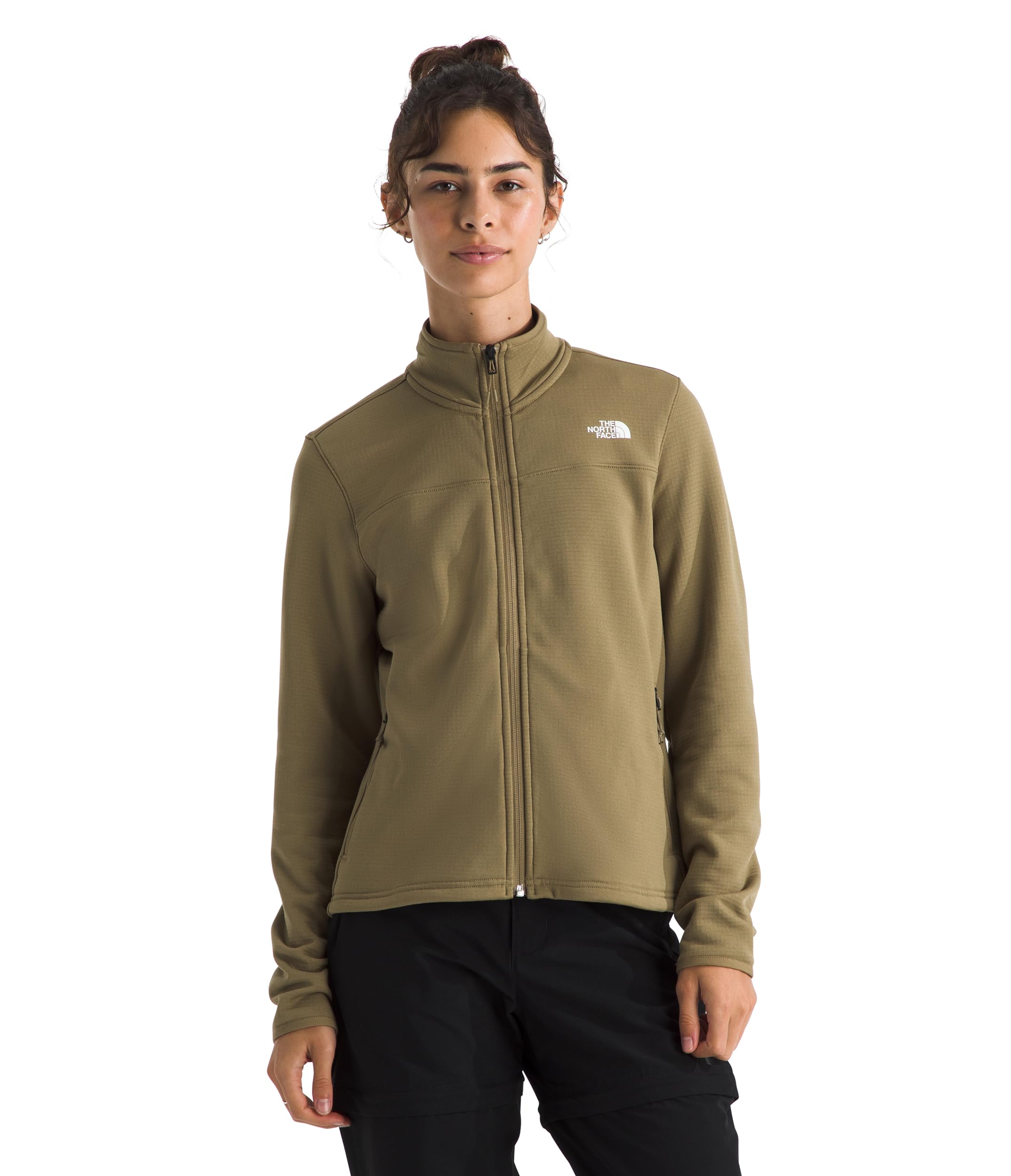 the-north-face-cedar-trail-grid-fleece-giacca-pile-donna image 8
