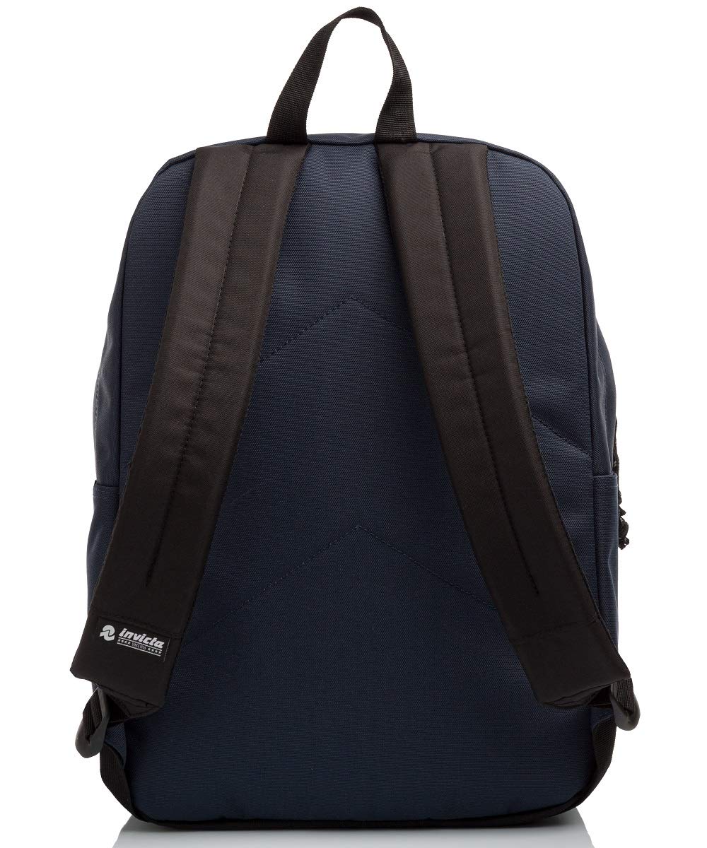 invicta-zaino-carlson-patch-time-monoscomparto-nero-con-tasca-porta-laptop image 4