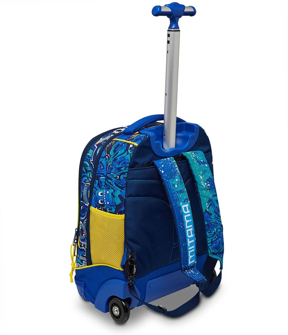 mitama-run-speedy-blu-trolley-scuola-doppio-scomparto-33l image 5
