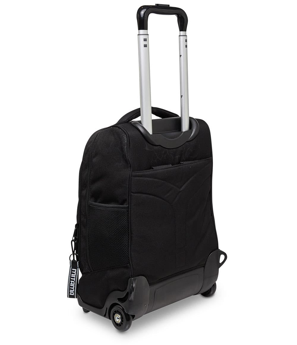 mitama-dr-trolley-bdbf-black-cracks-zaino-trolley-nero-doppio-scomparto image 4
