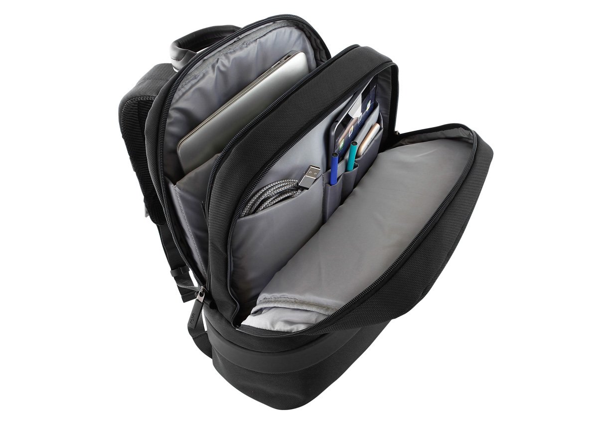 nava-design-easy-plus-zaino-organizzato-due-comparti-porta-pc-15-6-nero-46x32x16 image 3
