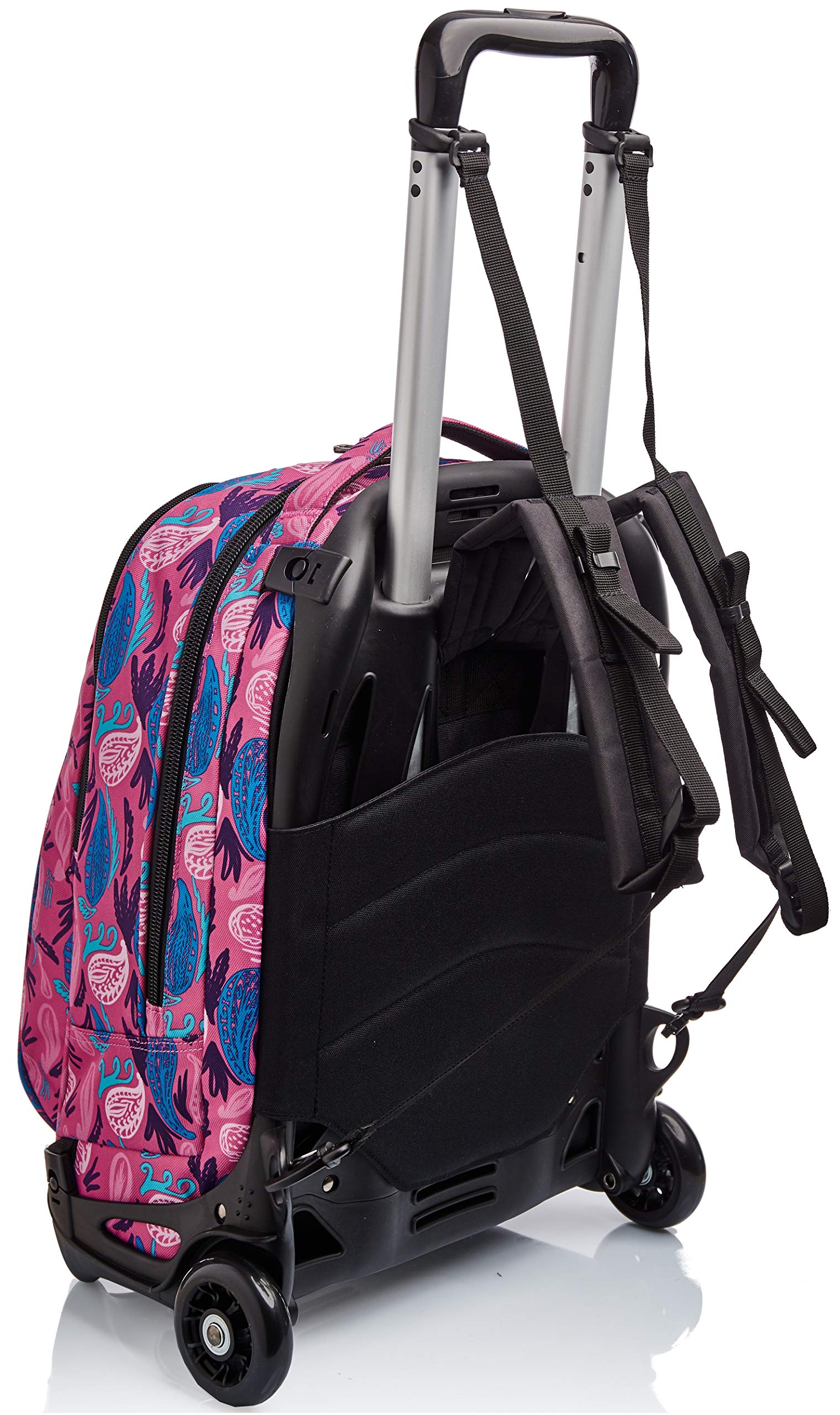 invicta-trolley-scuola-tech-3-in-1-rosa-paisley-34l image 5