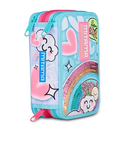 mitama-super-triplo-rainbow-love-astuccio-scuola-3-scomparti-completo-47-pz image 8