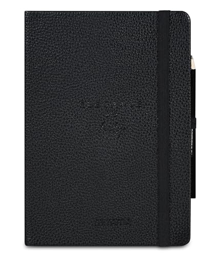 mitama-agenda-giornaliera-2026-elegance-eco-pelle-nero-15x21-cm image 8