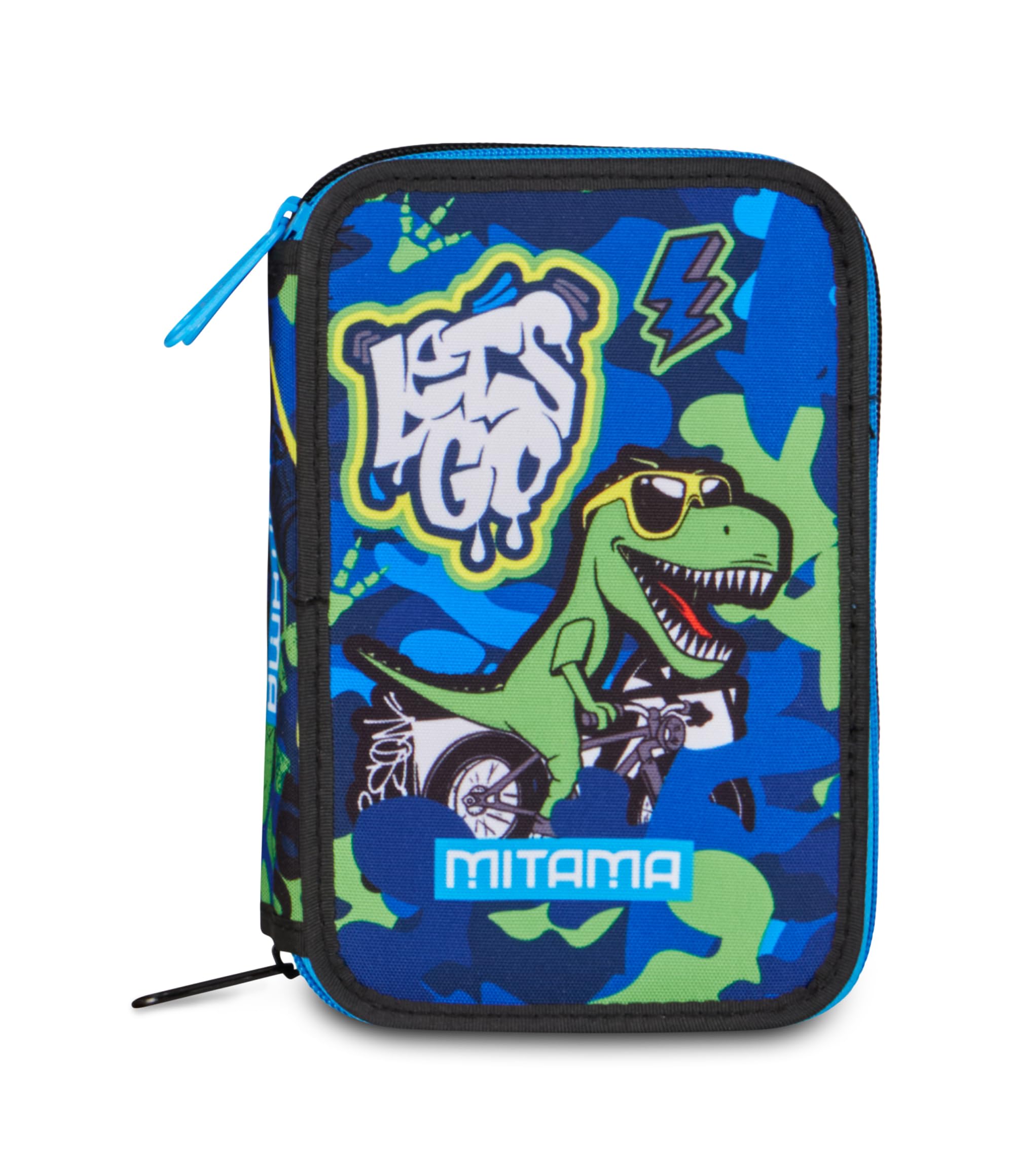 mitama-cooldino-astuccio-triplo-con-spinny-pen-47-pezzi-multicolore image 6