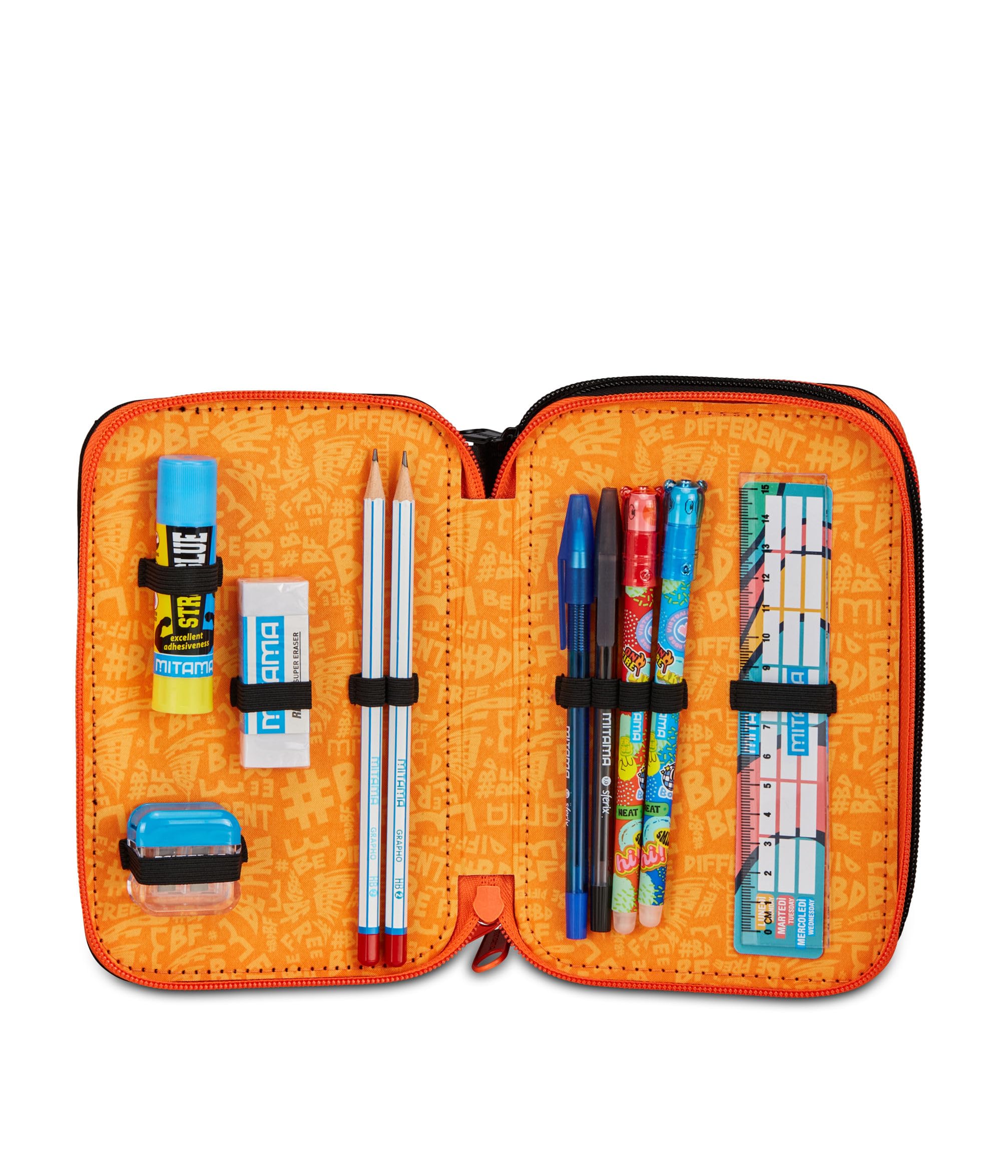 mitama-astuccio-triplo-double-ball-47-pz-astuccio-scuola-3-scomparti-completo image 3