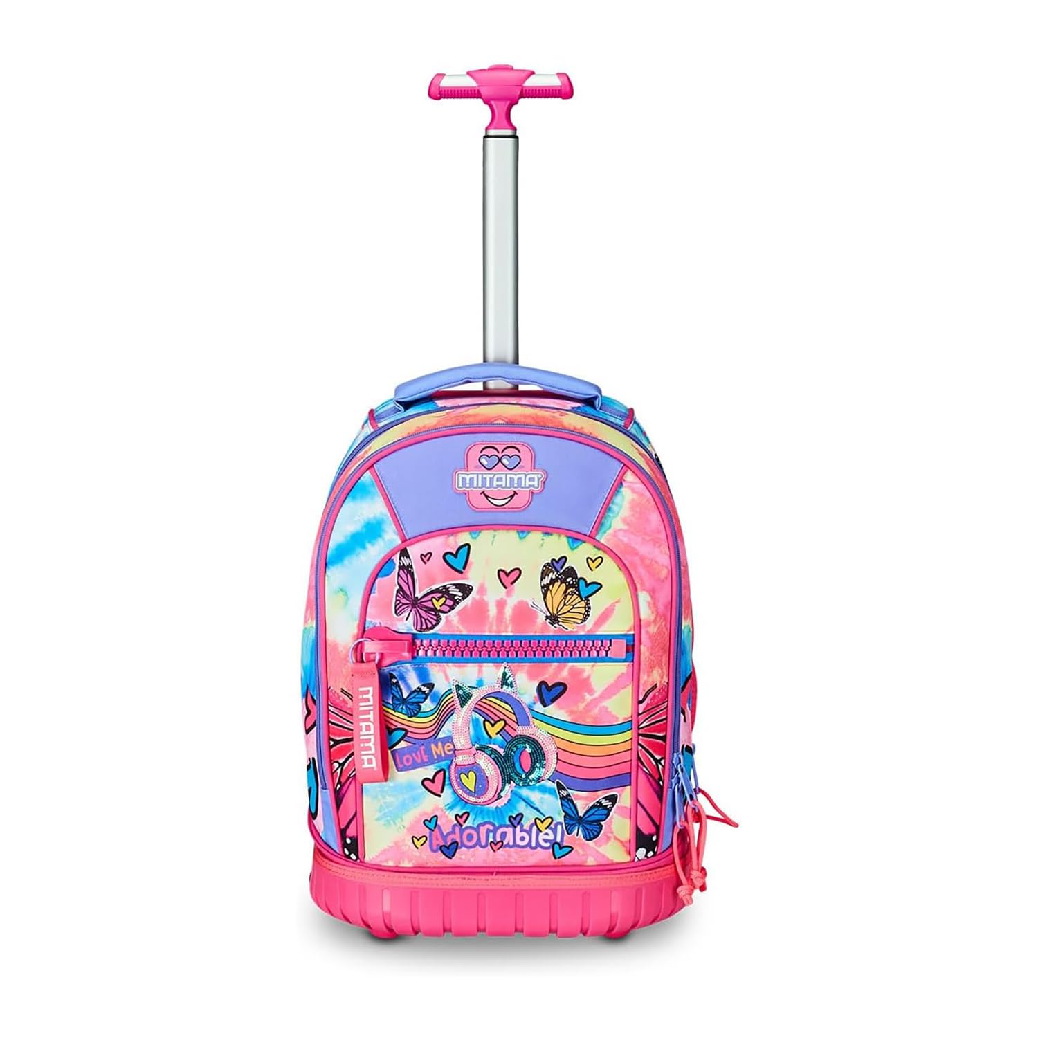 mitama-trolley-run-scuola-tie-music-rosa-doppio-scomparto image 3