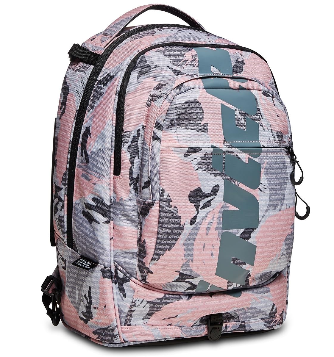 invicta-trolley-new-plug-logo-fantasy-rosa-sganciabile-37l-cross-over-system image 6