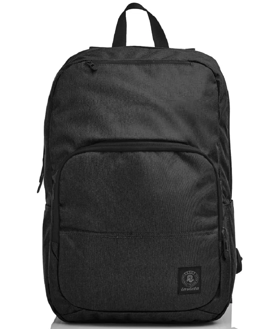 invicta-easy-medium-zaino-ufficio-nero-20-lt-porta-laptop-15-6 image 1