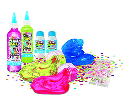 mitama-slime-party-kit-slime-10-pezzi-glitter-e-metal image 6