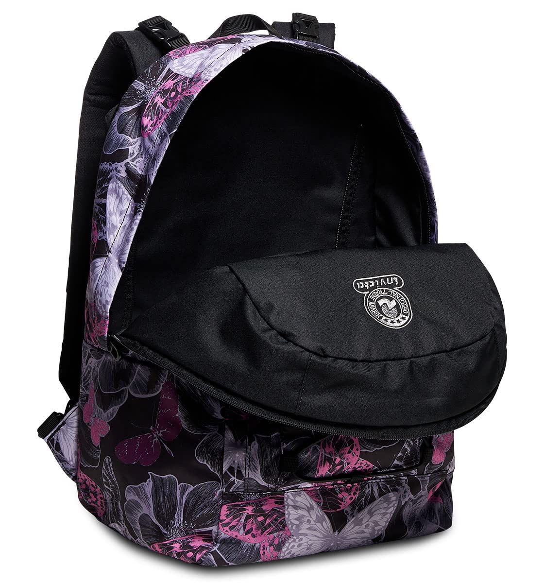 invicta-zaino-reversibile-twist-rosa-e-nero-27-lt-2-in-1 image 8