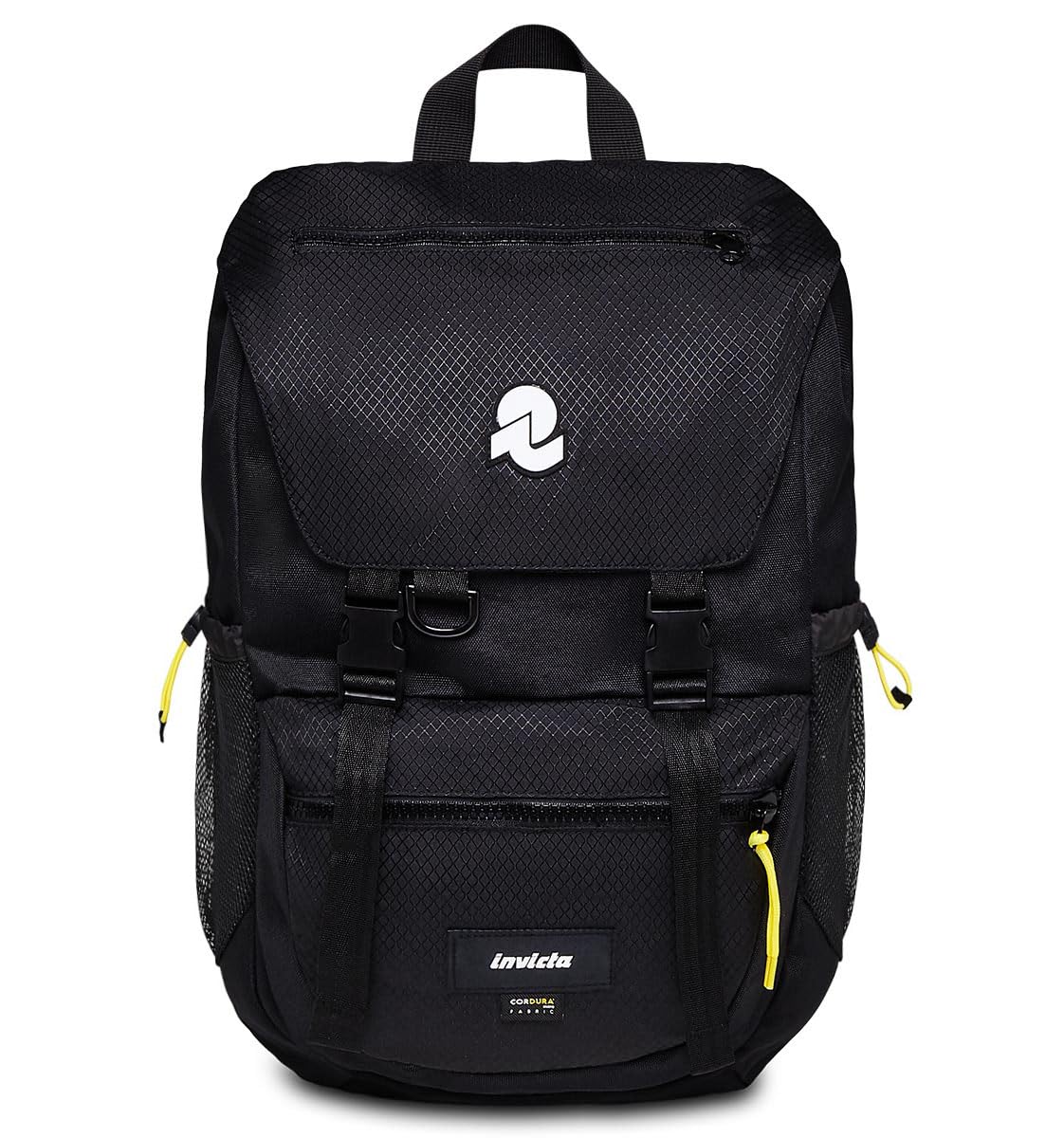 invicta-jolly-x-nero-zaino-mono-scomparto-con-tasca-pc-scuola-ufficio image 1