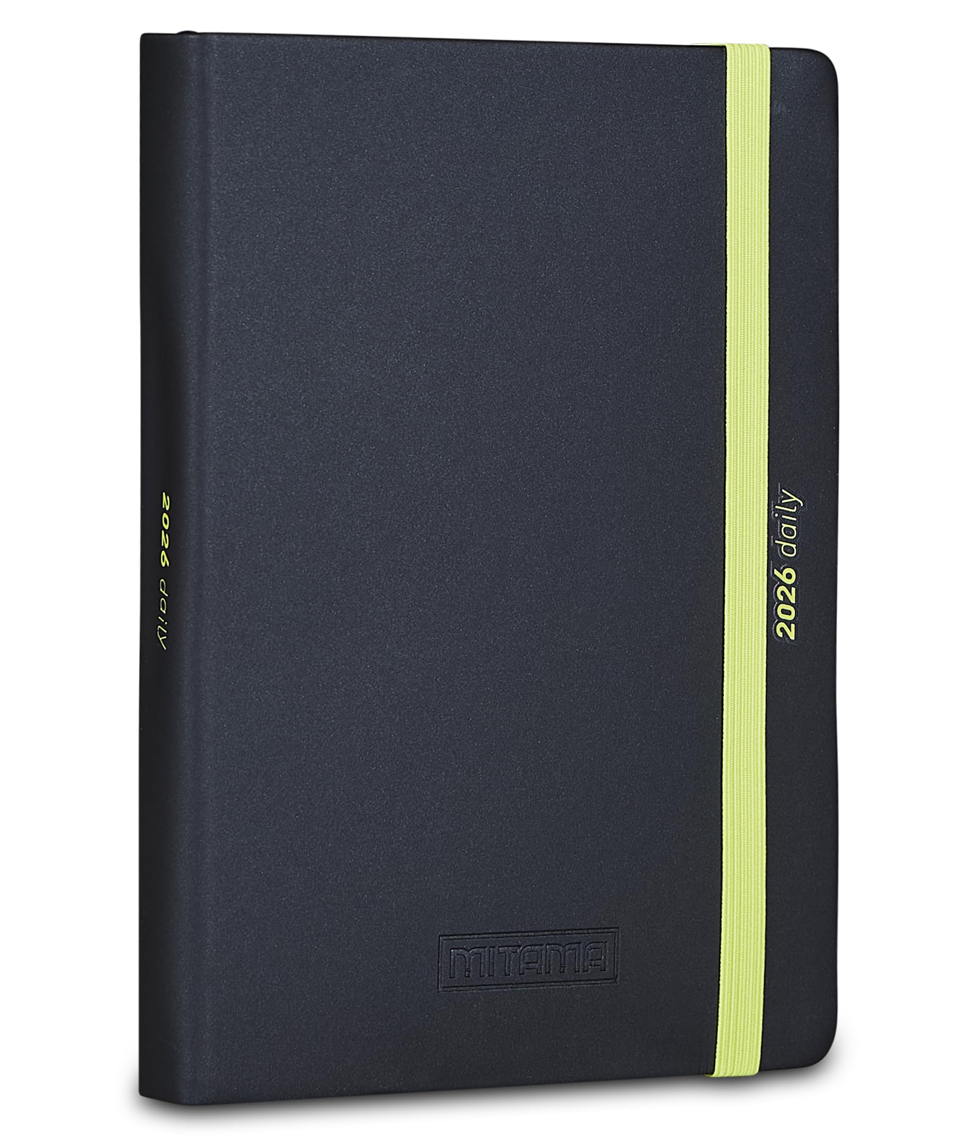 mitama-agenda-giornaliera-2026-nero-fluo-15x21-cm-copertina-rigida image 5