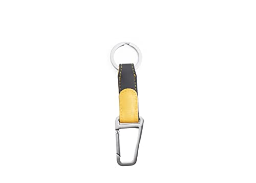 nava-design-twin-portachiavi-con-anello-e-moschettone-giallo-13-x-3-cm image 8