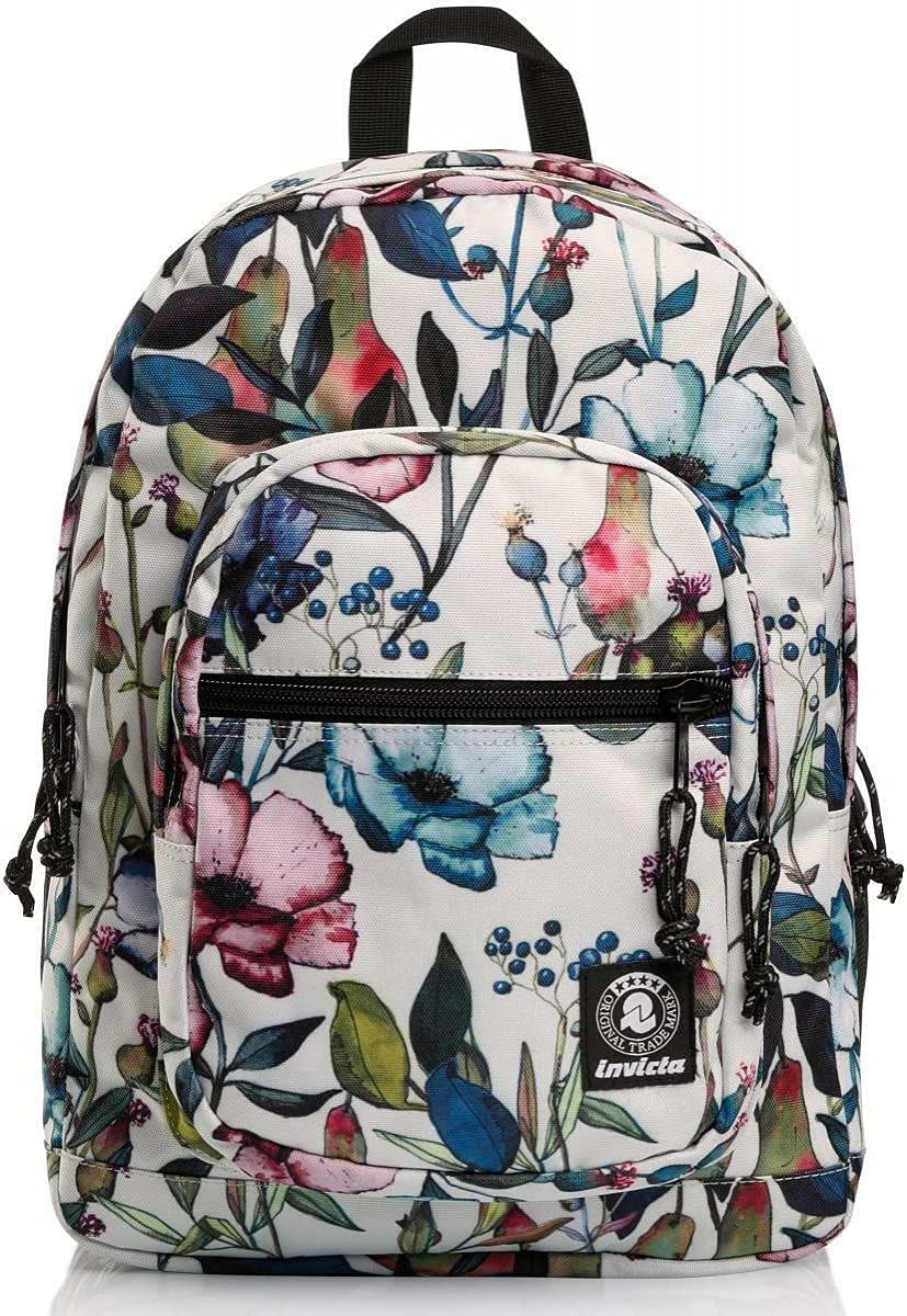 invicta-zaino-scuola-jelek-plain-doppio-scomparto-porta-pc-unisex image 7