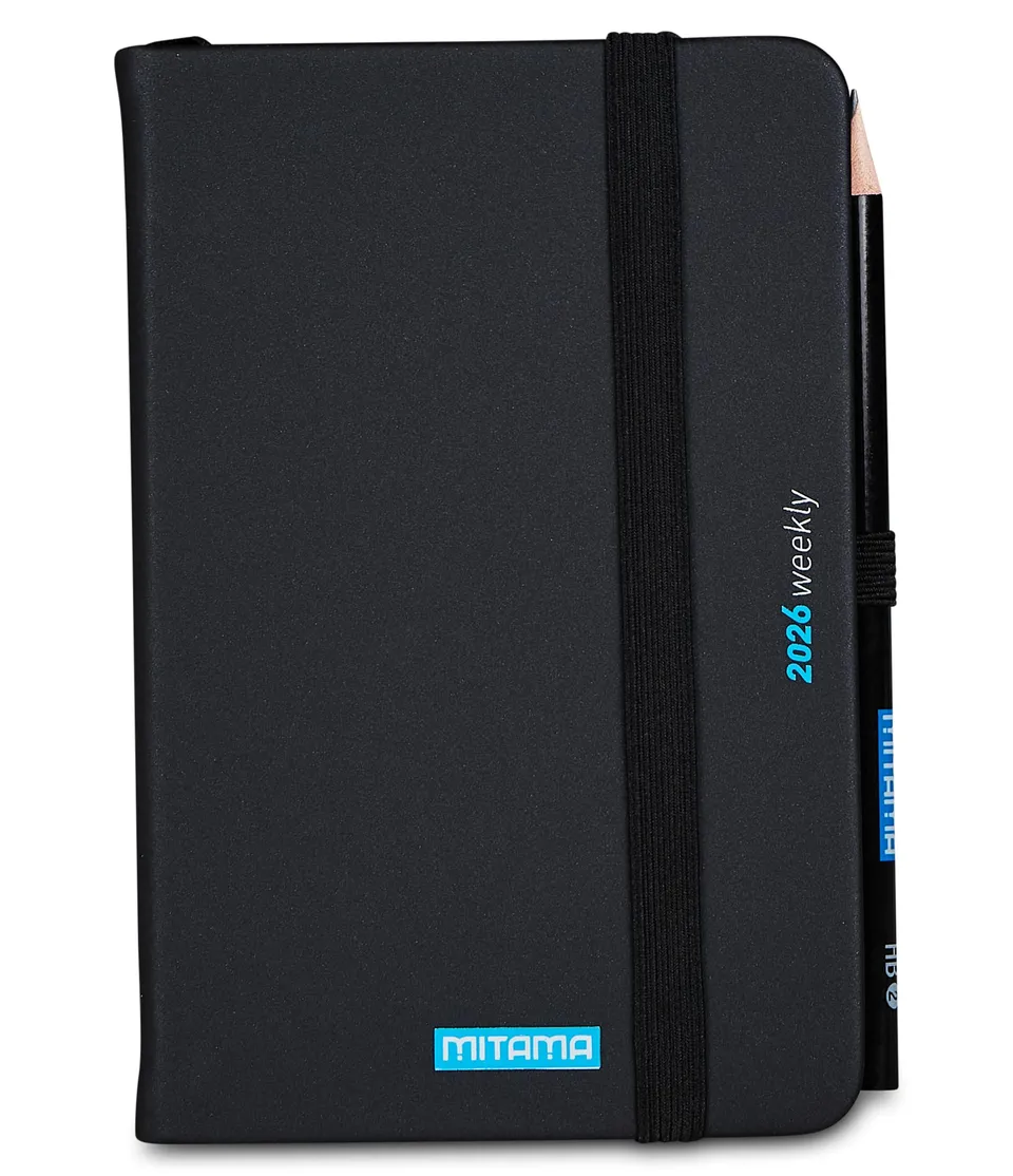 mitama-agenda-settimanale-2026-pocket-nero-9-x-14-cm-18-mesi image 1