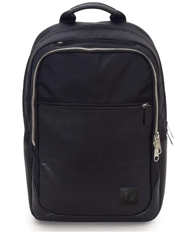 invicta-biz-m-zaino-ufficio-in-pelle-nero-con-tasca-pc-e-usb-plug image 1
