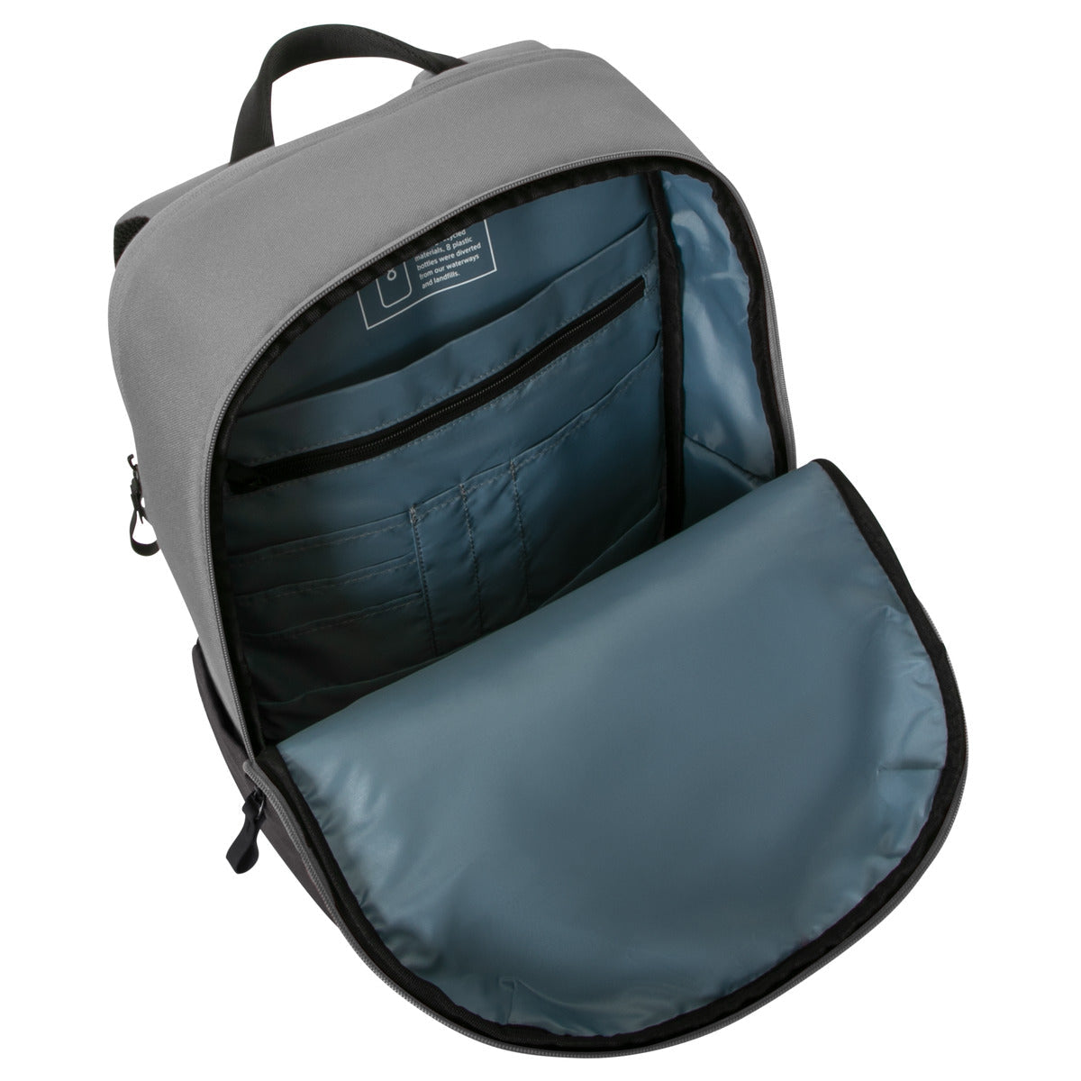 targus-sagano-ecosmart-zaino-commuter-16-nero-grigio image 2