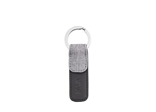 nava-design-twin-portachiavi-piatto-in-tessuto-m-lange-grigio-10-x-3-cm image 4