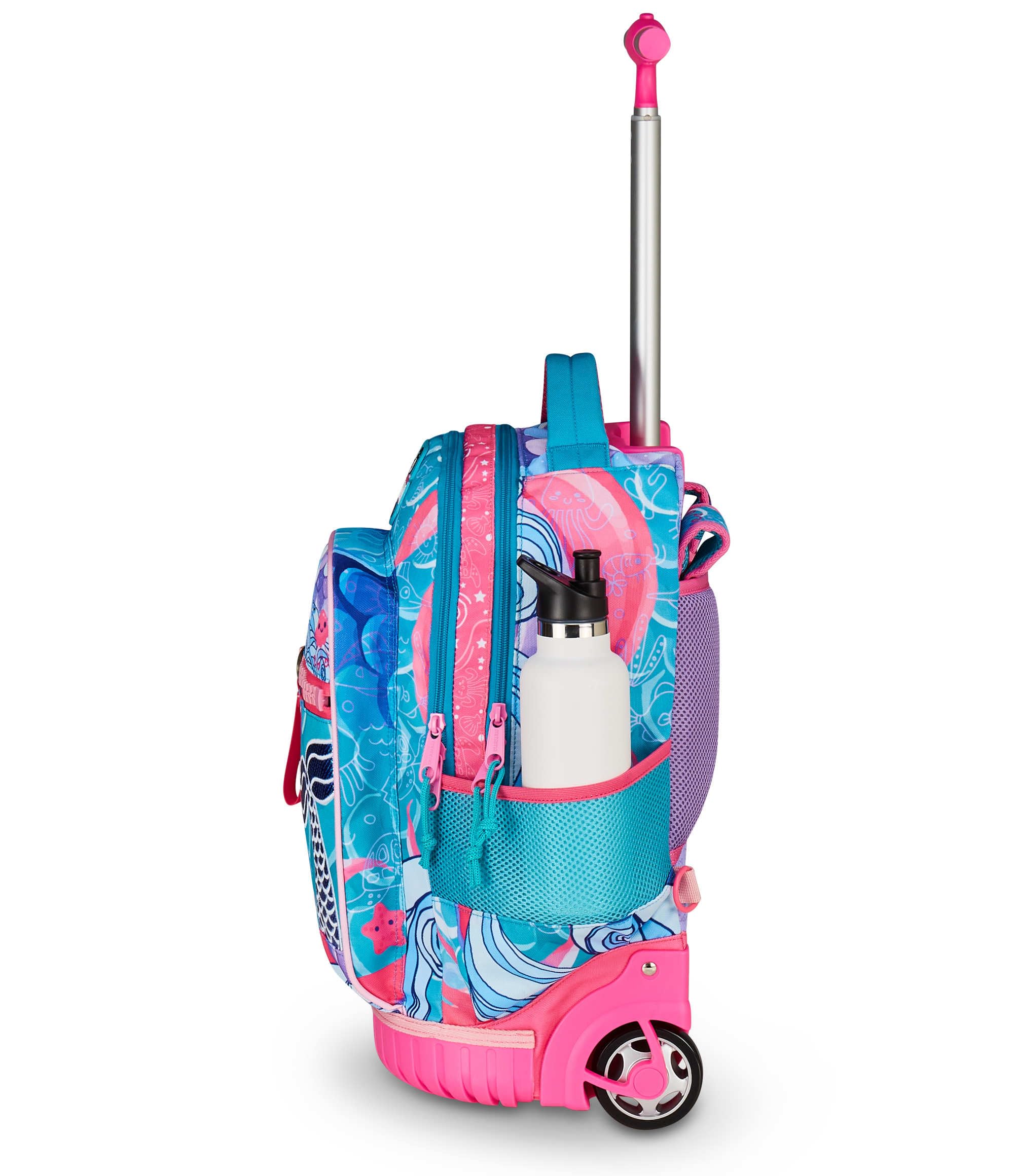 mitama-run-maxi-oceanvibes-trolley-scuola-doppio-scomparto-turchese image 3