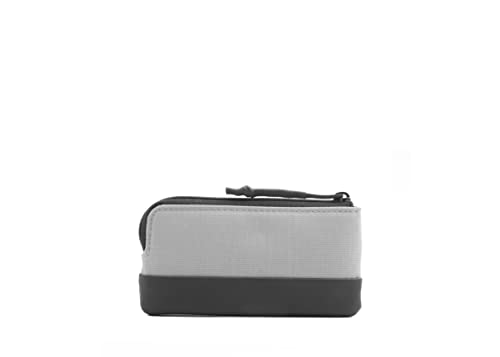 nava-design-twin-astuccio-portachiavi-con-zip-e-catena-grigio-7-x-12-x-1-cm image 6