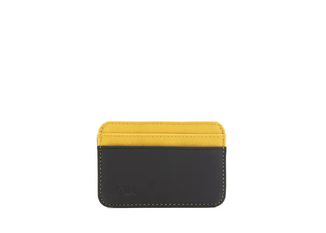nava-design-twin-porta-carte-credito-4-tasche-rfid-giallo-7x10-cm image 1