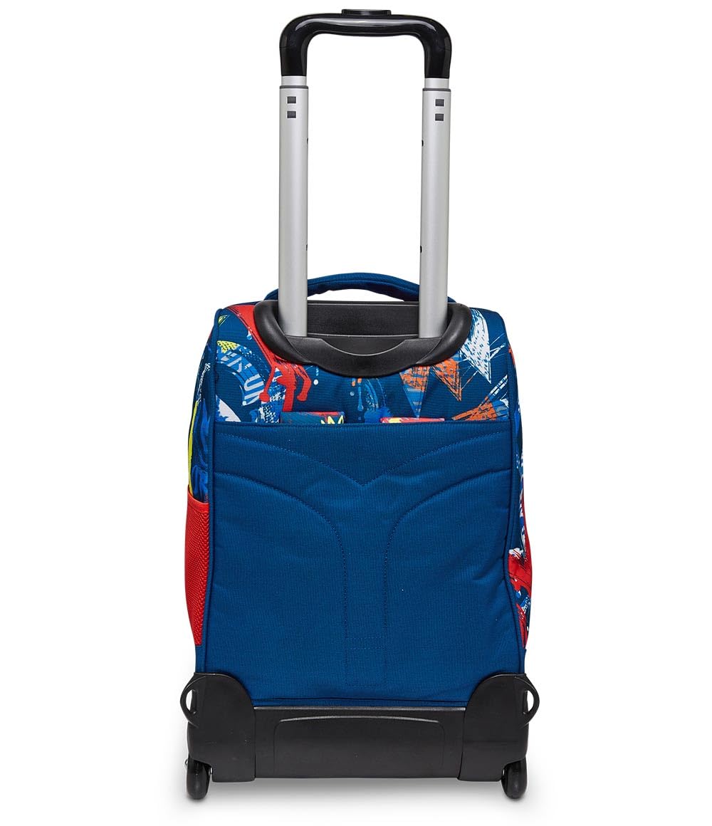 mitama-dr-trolley-junior-street-life-blu-trolley-scuola-doppio-scomparto image 3