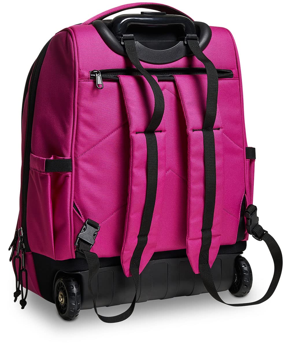 invicta-trolley-scuola-bump-2-in-1-fucsia-42-l-con-uso-zaino image 7