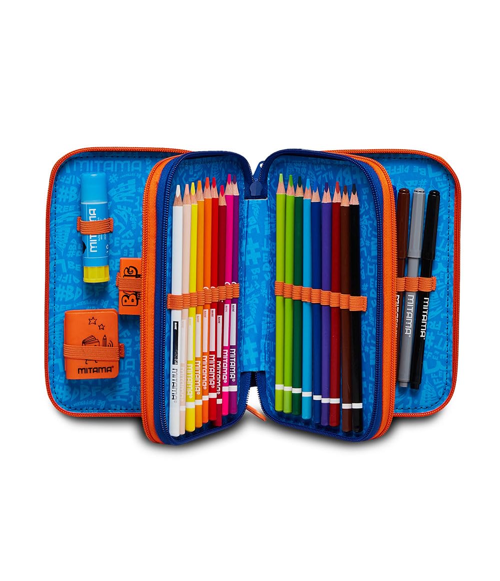 mitama-triplo-street-game-astuccio-scuola-3-scomparti-47-pz image 2