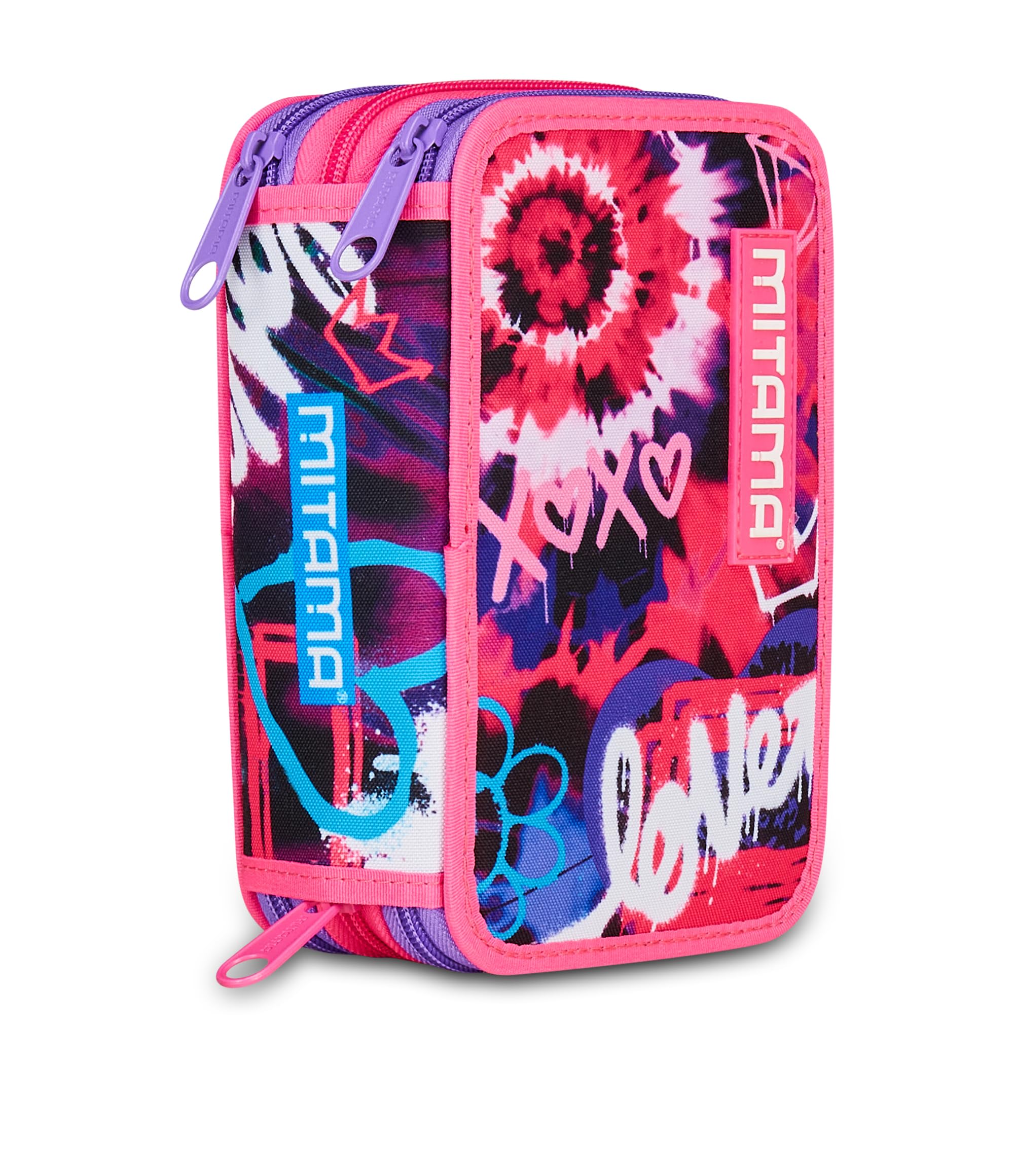 mitama-astuccio-scuola-3-scomparti-tyelove-completo-47-pz image 2