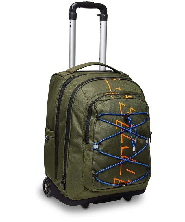 invicta-trolley-scuola-bump-active-2-in-1-verde-44-lt-con-porta-pc image 1