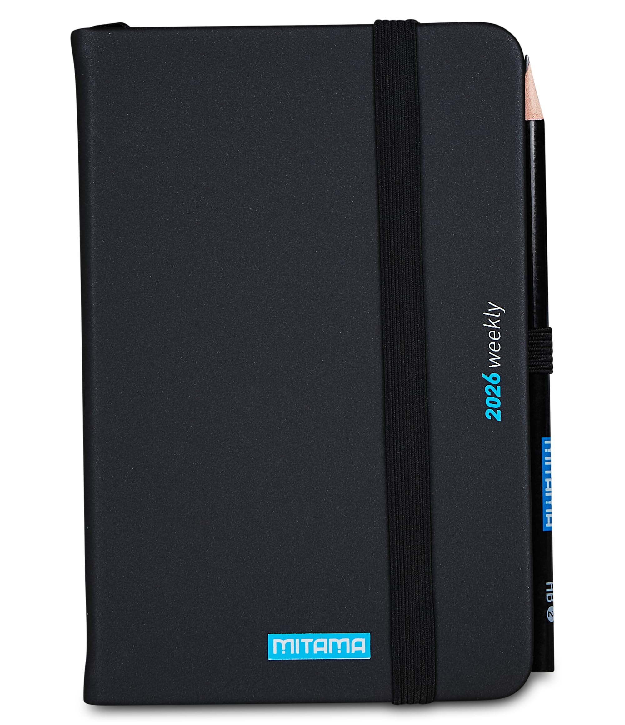 mitama-agenda-settimanale-2026-pocket-nero-9-x-14-cm-18-mesi image 1