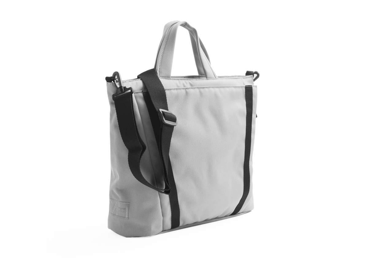 mh-way-bell-shopper-porta-pc-grigia-33-x-36-x-13-cm image 2