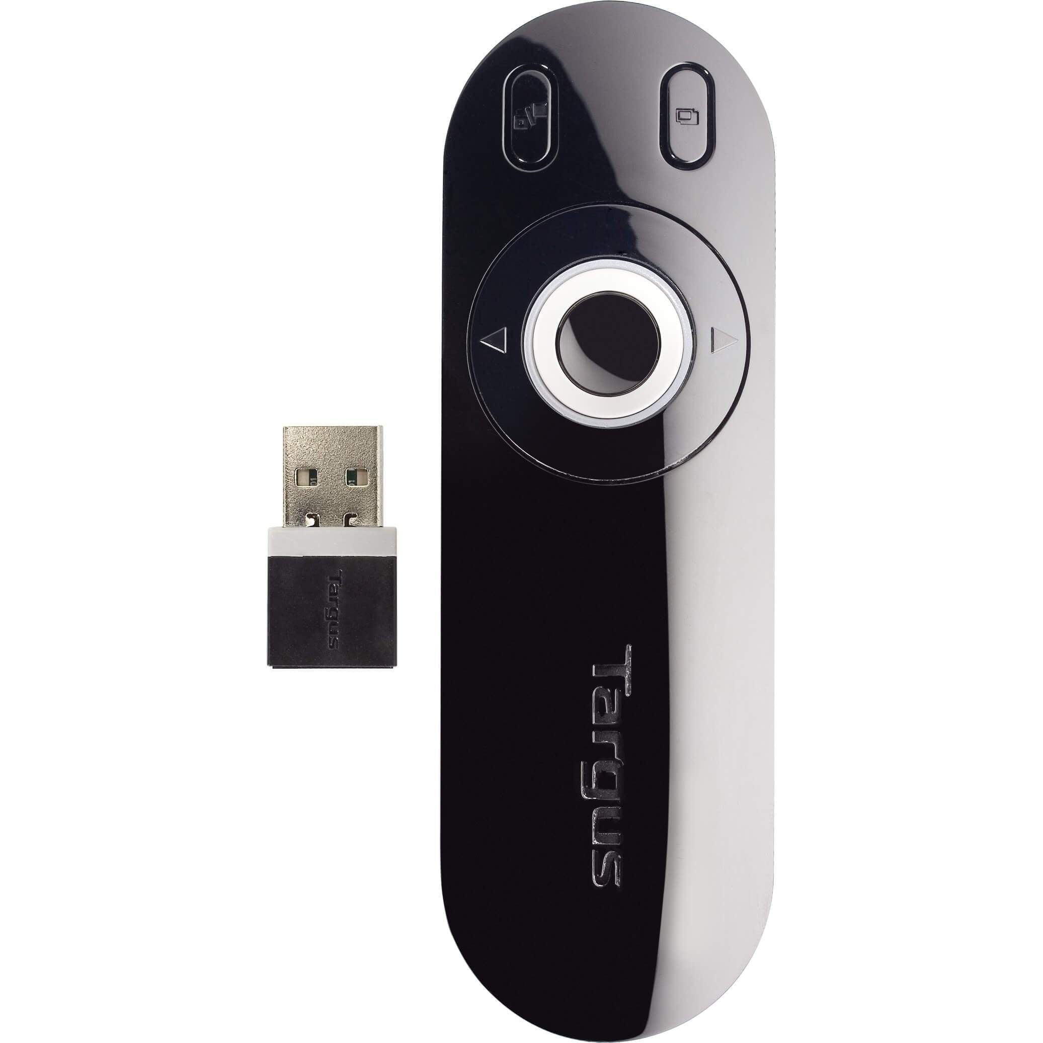 targus-laser-presentation-remote-telecomando-per-presentazioni-nero-grigio image 2