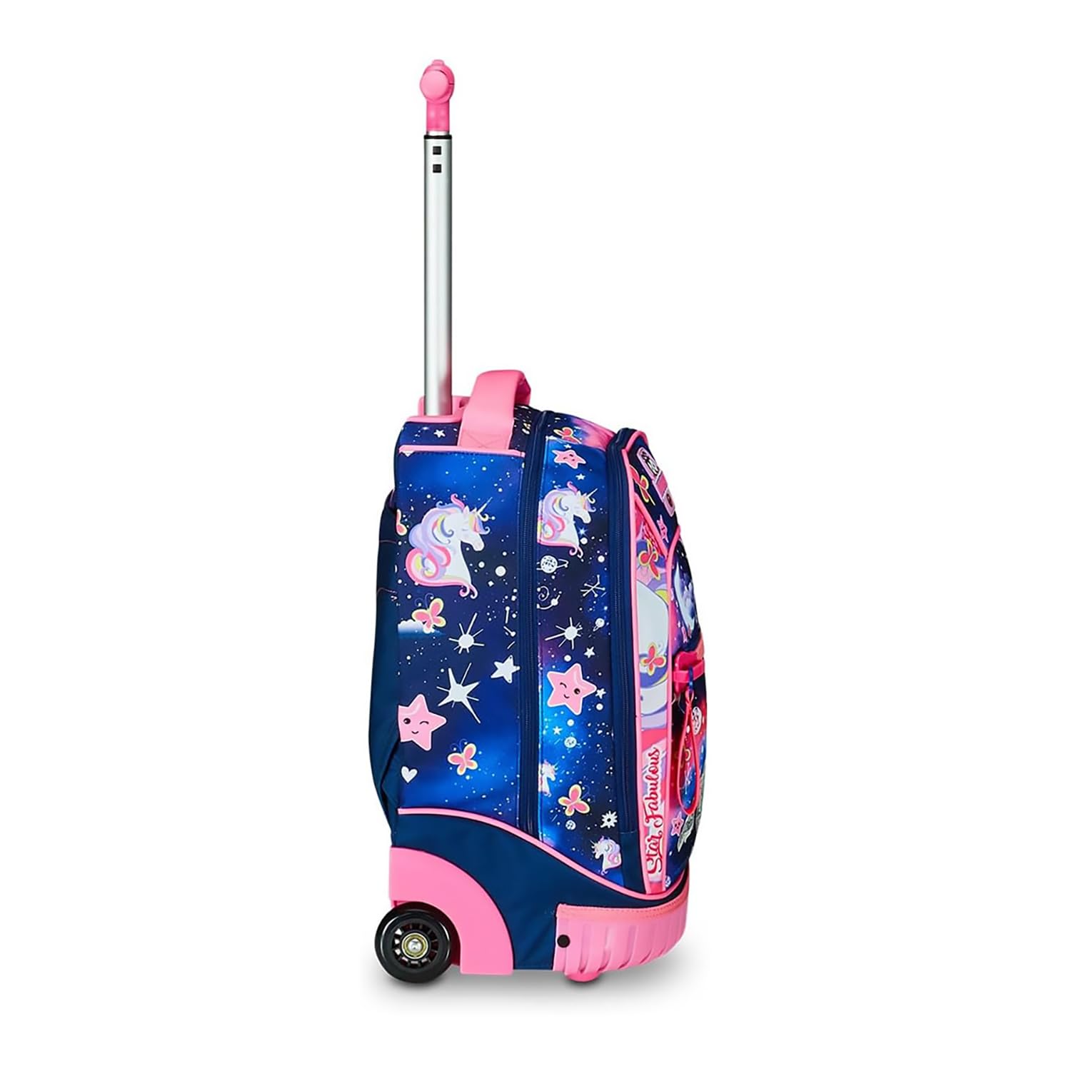 mitama-trolley-run-magic-pink-zaino-trolley-scuola-elementare-33l image 4