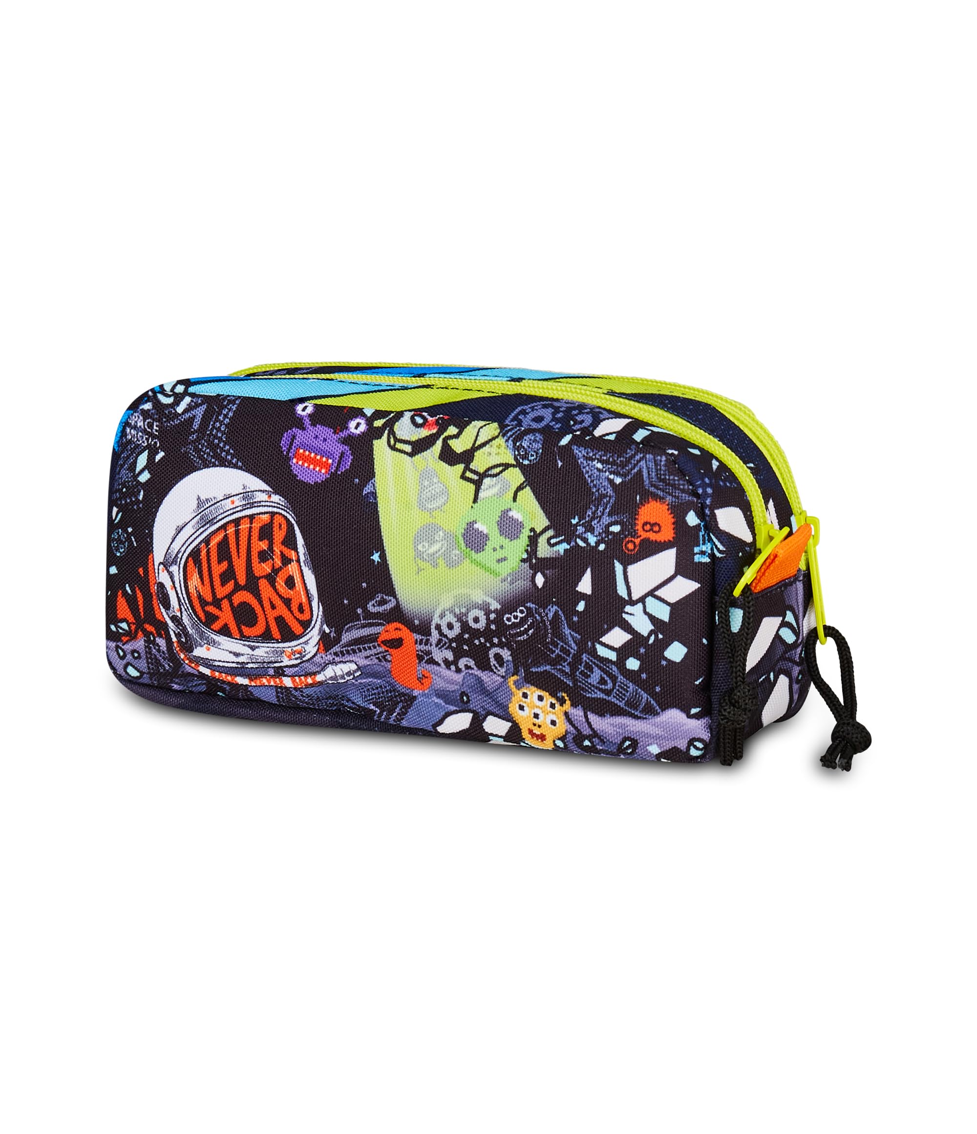 mitama-junior-portapenne-2-zip-disco-space-nero-da-riempire image 2