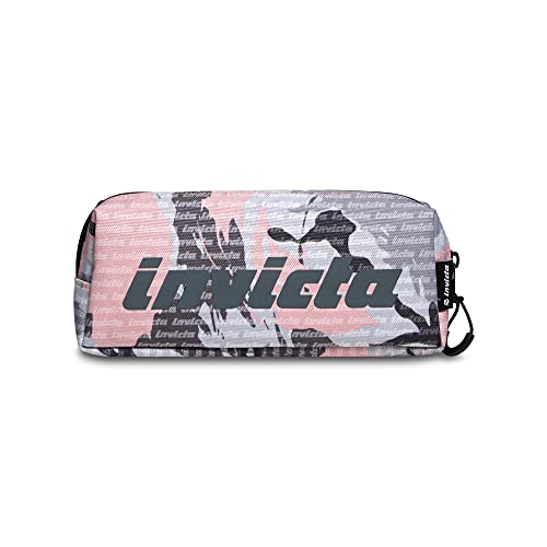 invicta-square-portapenne-rosa-grigio-21-x-8-x-5-cm-scuola-lavoro image 4